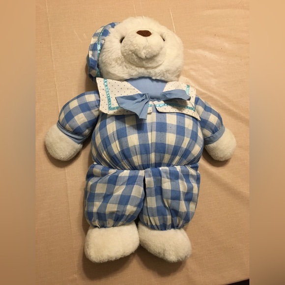 A dressed stuffed bear. - Picture 3 of 3